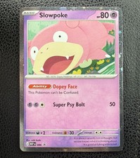 Pokemon TCG Slowpoke Promo MEP 086 Pitch Black Checklane NM Black Star Cosmos
