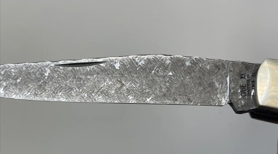 Case XX 7254 Trapper Daniel Armstrong Custom Collab Damascus Walnut USA 1991 - Image 3 of 4