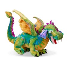 Melissa  Doug 3' Giant Winged Dragon Stuffed Animal Plush