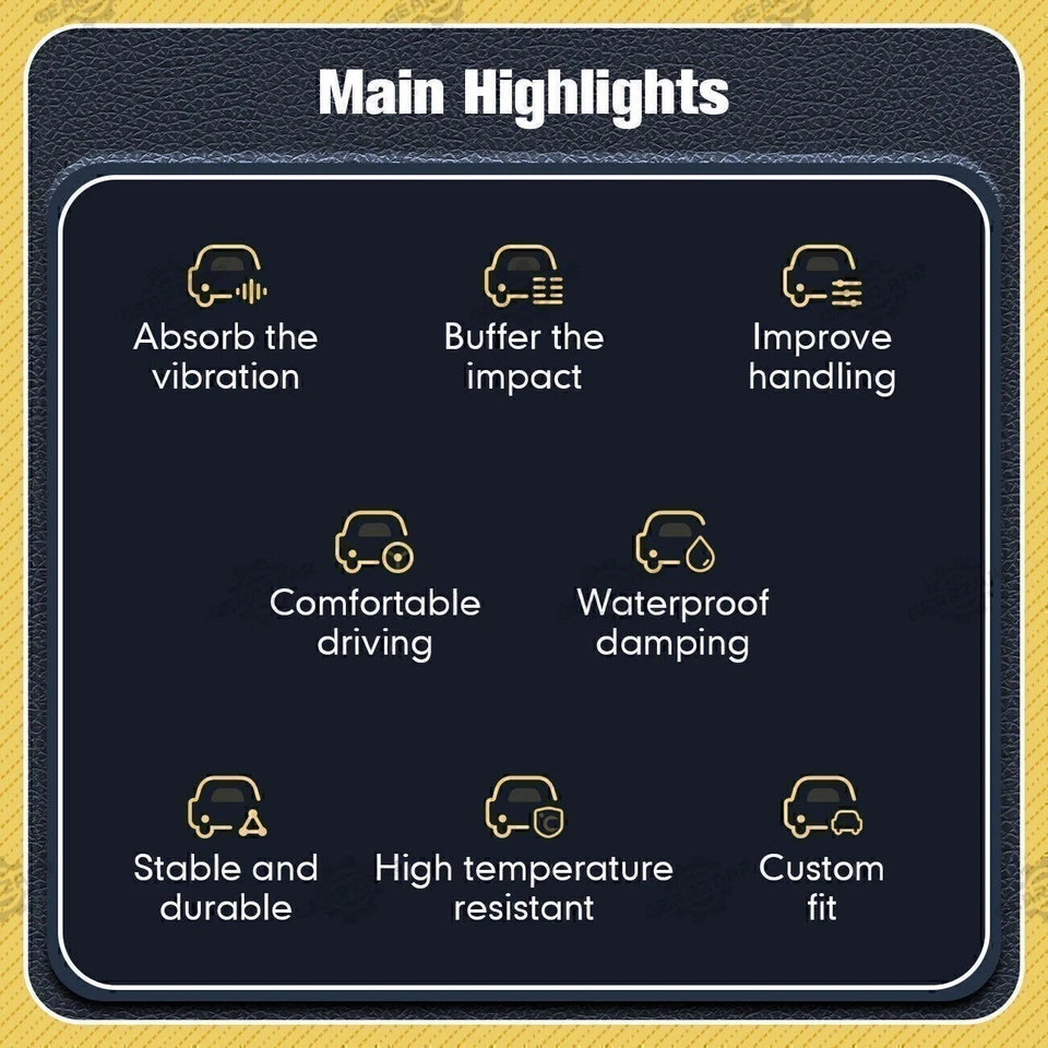 4x Conjuntos de puntal de amortiguador delantero y trasero Magneride para GMC Sierra 1500 Denali 2015-2020 Foto 3 de 4
