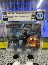 2009 Halo Wars Original Soundtrack CD Graded WATA 9.8 A+ SEALED w/ Hype Sticker!