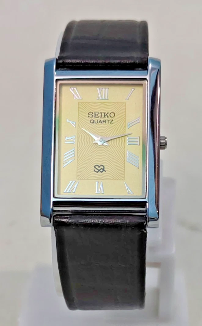 Seiko Stainless Steel Case Rectangle Wristwatches for sale | eBay