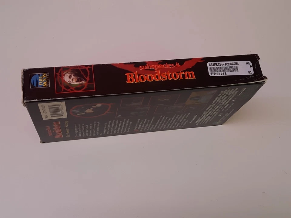 Subspecies 4 - Bloodstorm 1998 Uncut VHS USA NTSC Video Ted Nicolaou Full Moon - Bild 3 von 4