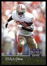 Ricky Watters 1994 Playoff Contenders #52 49ers NFL READ FREE SHIP AutographDen