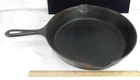 Vintage Griswold No. 9 Small Block Logo Cast Iron Skillet 710F Kitchen Ware !!