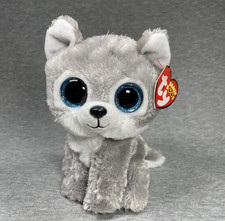 TY Beanie Boos - 6" WARRIOR the WOLF (Great Wolf Lodge Exclusive) MWMTs