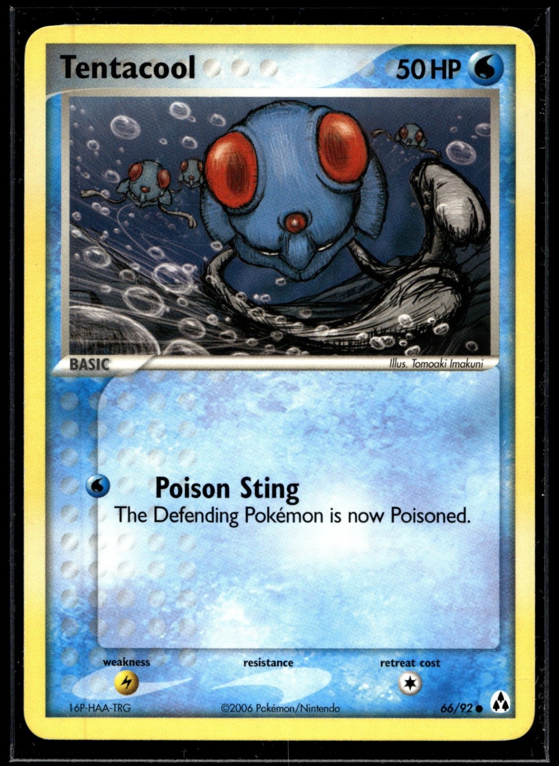 Tentacool Common Legend Maker 66/92 NM