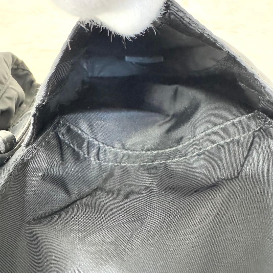 PRADA backpack triangular logo drawstring nylon b… - image 15