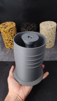 Small Seed Log Mold Kit! Make Your Own Amazing Seed Logs For Feeding The Birds!