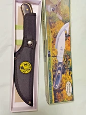 Whitetail Cutlery 10” Bear Skinner Hunting Knife w/ Sheath & Box WT-403GB NICE!