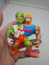Vintage 1991 Playmates Toxic Crusaders Troma Headbanger Action Figure NICE!