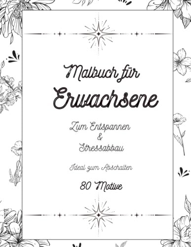 Malbuch FüR Erwachsene: Entspannung & Stressabbau - 80-image