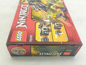 LEGO 70747 Boulder Blaster MISB New Sealed Ninjago Tournament of Elements EOL