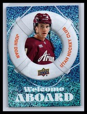 2024-25 Upper Deck #WA-11 Josh Doan Welcome Aboard Speckled Rookie RC