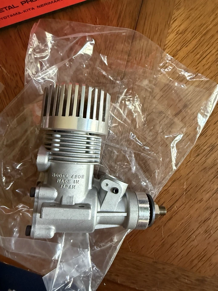 Enya 21 CXL Racing S AAC 2-Stroke 1/8 RC Buggy Car Model Engine Vintage! - Image 3 of 4