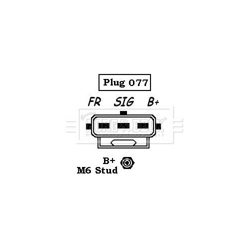 BORG & BECK Alternator BBA2537