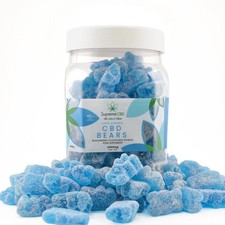 Supreme CBD super strength Blues - CBD Gummy Bears (4800mg)
