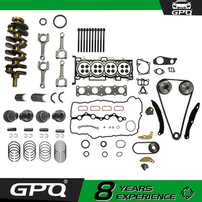 #ad Engine Overhaul Rebuild Kit Crank ConRod Piston For 09 23 Hyundai Kia G4KH 2.0 $355.00