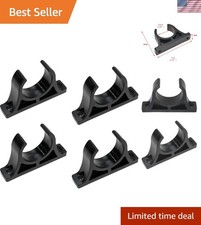 Paddle Clip Holder for Kayaks Canoes Boats 4 Pack Black