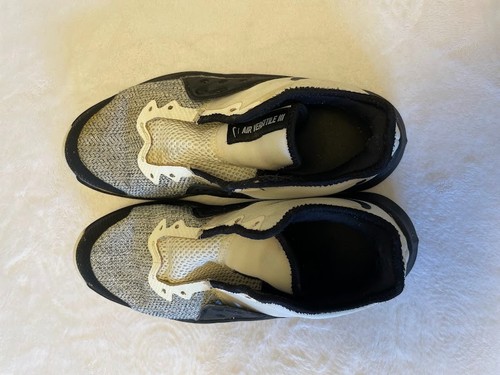Nike Air Versitile III AO4430-100 Mens Black White Basketball Shoes Size 8.5 - Picture 3 of 5