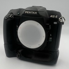  MINT- Pentax MZ-S Black 35mm Film Camera w/ Battery Grip BG-10 JAPAN stored