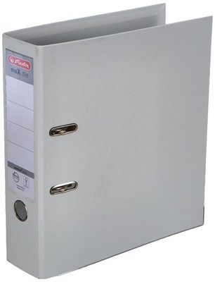Herlitz 10834364 Ordner maX.file protect+ (A4, 8 cm) weiß white