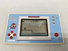 Nintendo Game ＆Watch Super Mario Bros. YM-105 Wide Screen Console Tested Mint