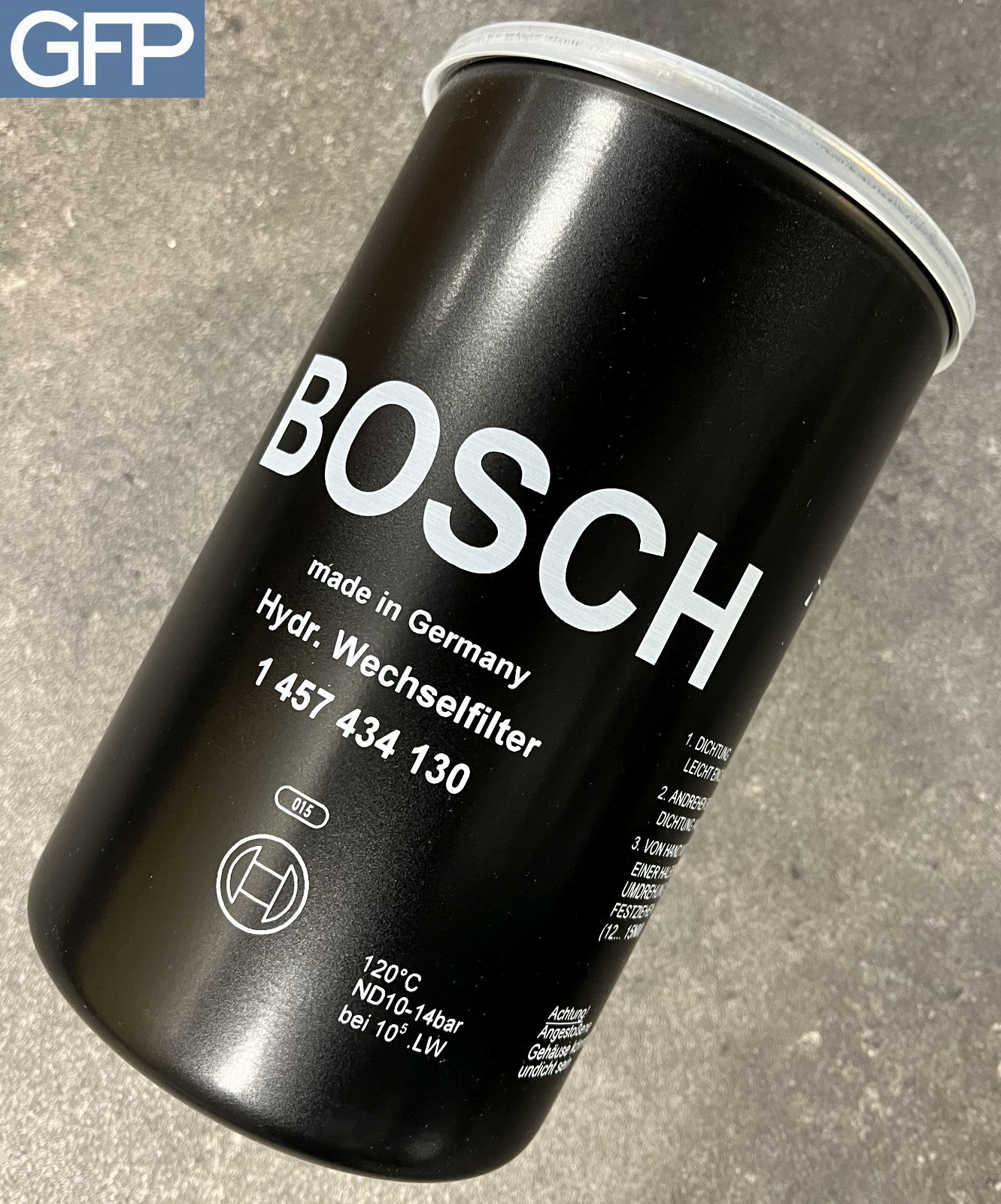 Filter element/hydraulic replacement filter-Bosch 1 457 434 130
