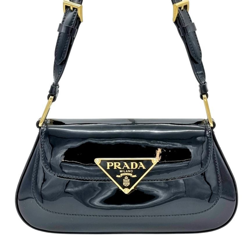 Prada Brushed Leather Shoulder Bag PRB021073 127649226