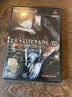 Fatal Frame 3 (PlayStation 3, 2005) CiB Tested & Working!