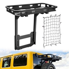 Spare Tire Cargo Rack Tailgate For Jeep Wrangler Jk Unlimited 24 Door 2007-2018