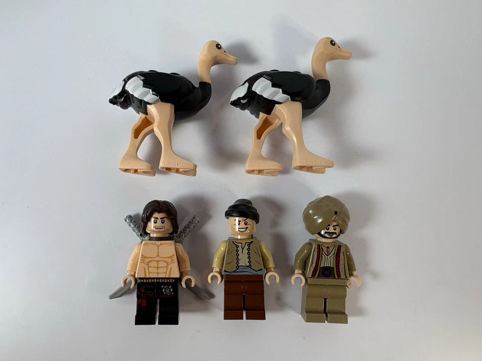LEGO Prince of Persia LA RAZA DE AVESTRUCES Set 7570 Completo con Minifiguras **USADO** Foto 2 de 4
