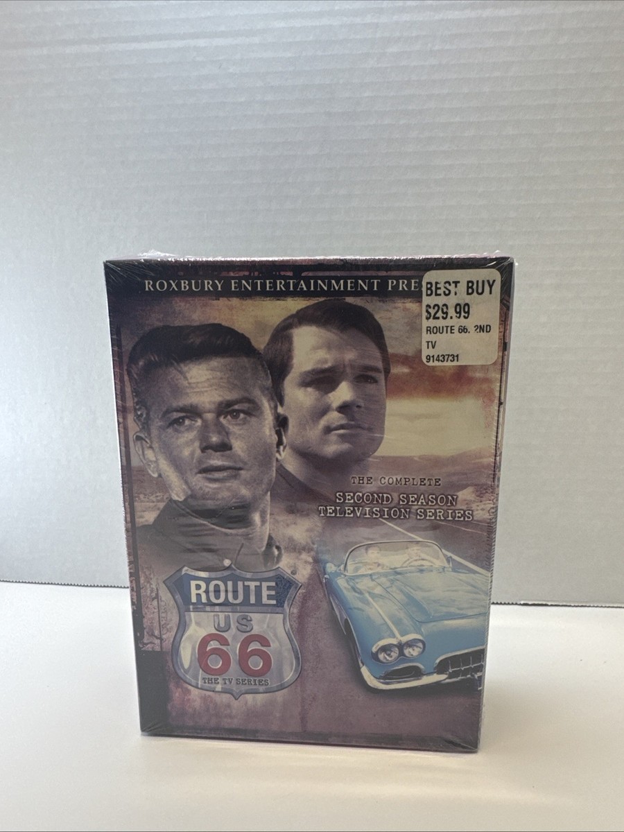 洋画・外国映画 Route 66: The Complete Second Season ROUTE 66 Complete Second Season DVD NEW SEALED Martin Milner