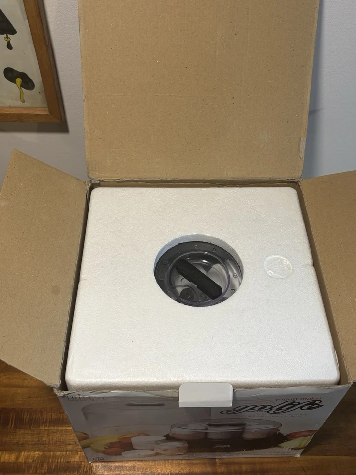 Yolife YL210 Yogurtera Tribest Cubiertas Grandes y Pequeñas 7 Tarros y Tapas de Yogur Nuevo en Caja Foto 4 de 4