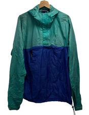 Patagonia Vtg 90s Men's Size XL 1/4 Zip Anorak Nylon Hooded Pullover Windbreaker