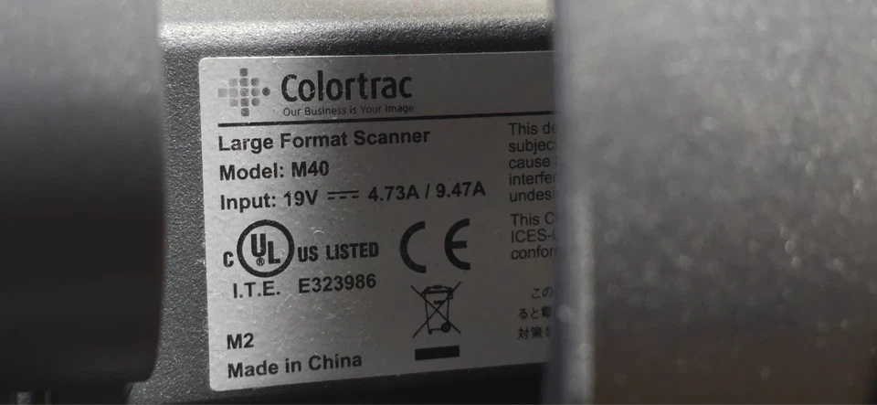 Canon Imageprograf Ipf765 Large Format Inkjet Printer with stand and scanner - Image 3 of 4