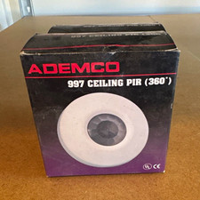 Ademco 997 Ceiling Mount 360° PIR Motion Sensor 23ft SPDT Open Collector