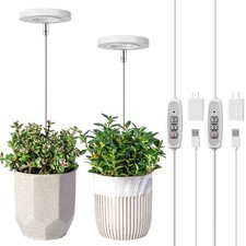 Grow Light for Indoor Plants, Full Spectrum LED 2 Packs