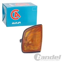 Alkar Blinker Orange Mit LampentrÄGer Vorne Rechts Passend FüR Mercedes 124