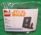 Lego Set #5005747 Star Wars Black VIP Card Frame Promotional Polybag Set New