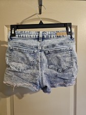 Girls Justice Colorful Jean Shorts Size 12