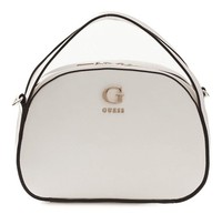 Guess Coleen Top Zip Crossbody UmhäNgetasche Handtasche Tasche Cream White Creme
