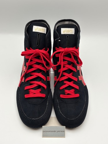 ASICS EX-EO Wrestling Boxing Shoes 1083A001 TWR900 New model Black Red Gold NEW - Picture 14 of 21
