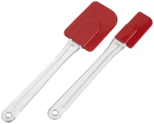 GoodCook Good Cook Classic Set of 2 Silicone Spatulas Red