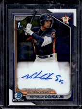 Nehomar Ochoa Jr. 2024 Bowman Chrome #CPA-NOC 1st Prospect Auto