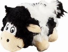 KONG Barnyard Cruncheez Cow Plush Small Dog T...