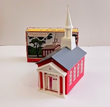 PLASTICVILLE O AND S GAUGE COLONIAL CHURCH 1803 149