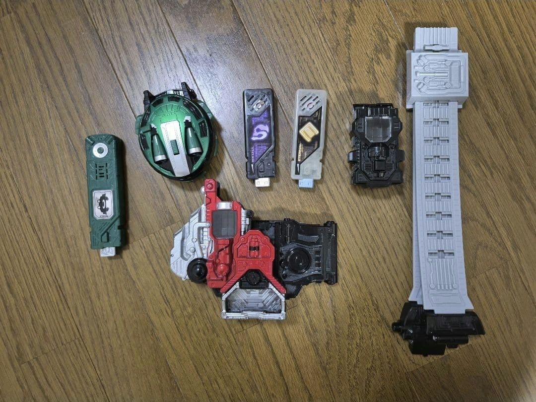 Kamen Rider W Double DX Lost Driver Frog Pod Complete Set