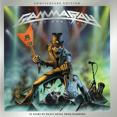 Gamma Ray ~ Lust For Live (1994) CD 2025 Ear Music Germany    NEW   