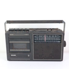 philips 22er090/50 radio boombox anni 80 non testata